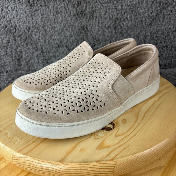 Vionic Shoes - Vionic Kani Loafers Womens 9.5 Leather Beige Slip On Casual Comfort Shoes